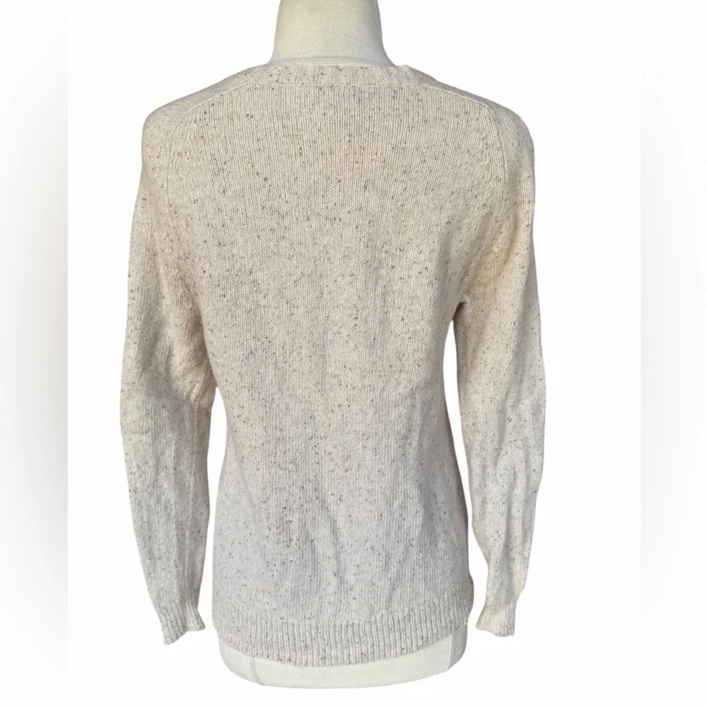 NWOT Y2K J.‎ Crew Jeweled Donegal Wool Crewneck Sweater